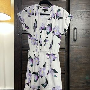 Banana Republic Purple Floral Dress